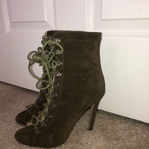 Olive Green Heels